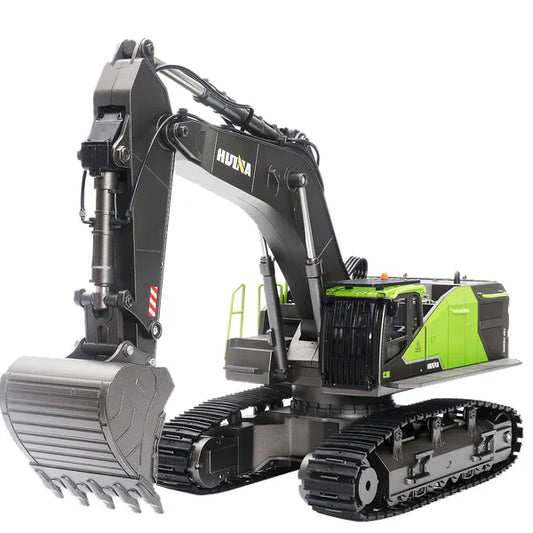 Huina 1593 RC Excavator Green 2026 Edition | 1:14 Scale 22CH Construction Vehicle