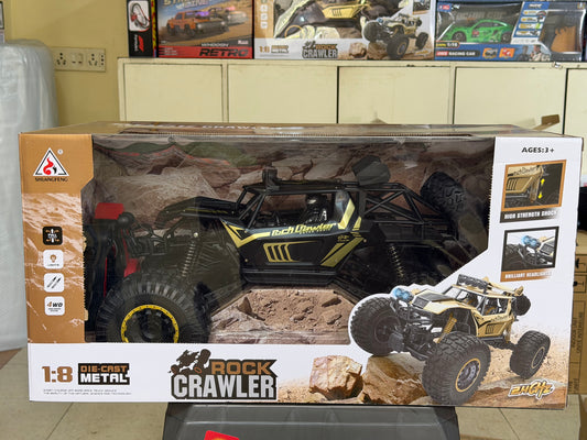 1:8 Scale Remote Control (R/C) Rock Crawler Off-Road Monster Truck