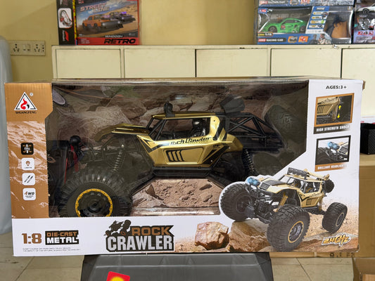 1:8 Scale Remote Control (R/C) Rock Crawler Off-Road Monster Truck