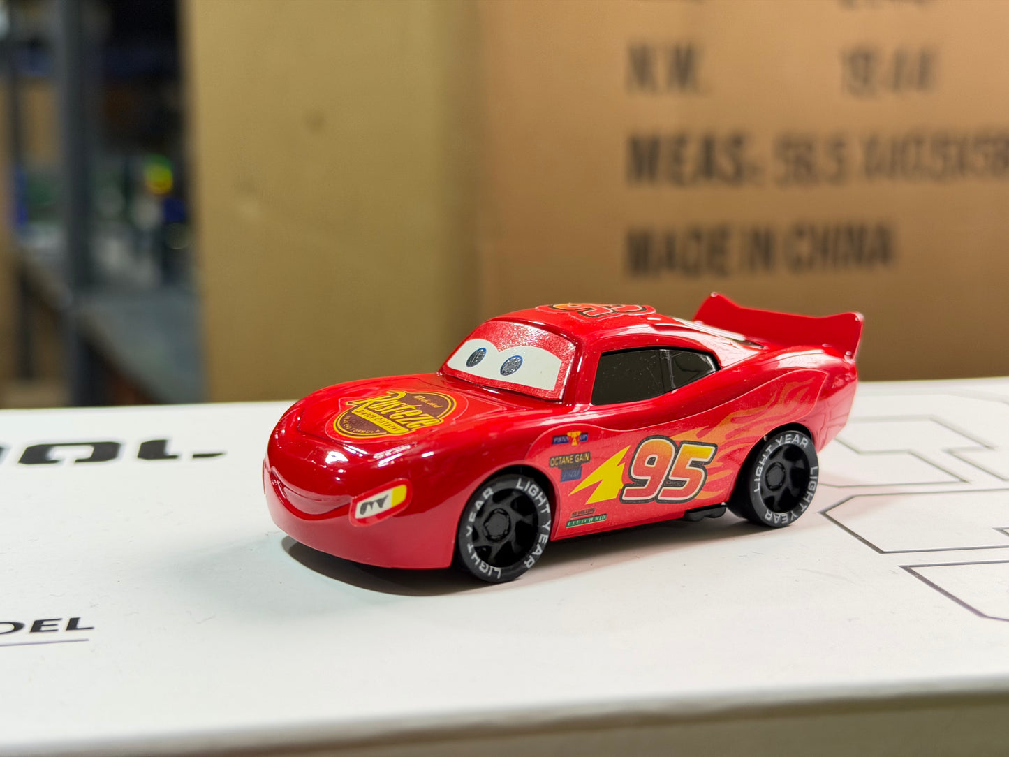 Disney Pixar Cars Lightning McQueen 1:55 Scale Diecast Pull Back & Friction Car Set of 12 | Alloy Series
