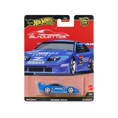 Hot Wheels Car Culture Silhouettes Nissan 300ZX 1:64 Die-Cast Model Car
