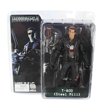 NECA T-800 Steel Mill Terminator 18cm Scale Action Figure