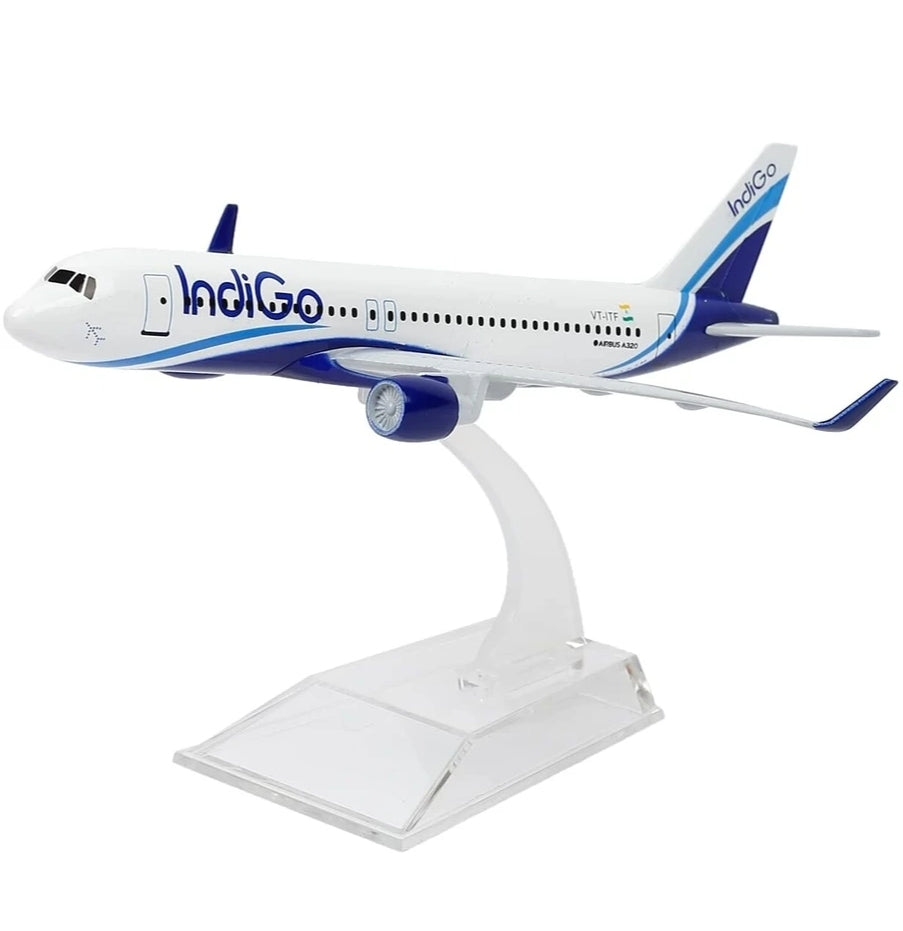 Indigo Diecast 16cm Airlines Aircraft Mix