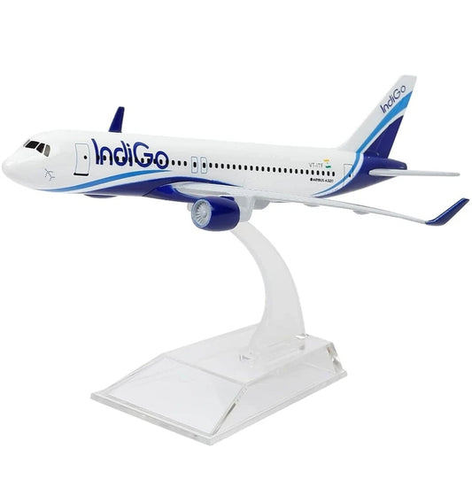 Indigo Diecast 16cm Airlines Aircraft Mix