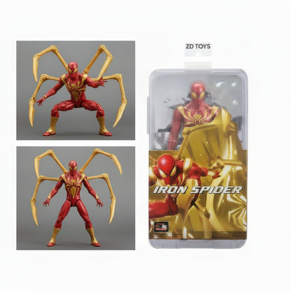 Iron Spider Marvel Avengers collectible action figure by ZD Toys