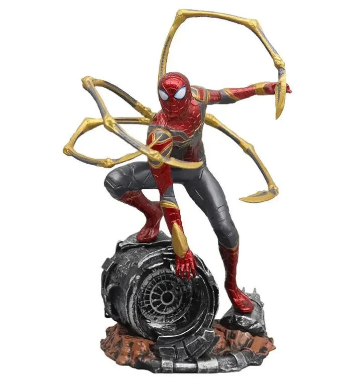 Iron Spider collectible action figure with mechanical arms