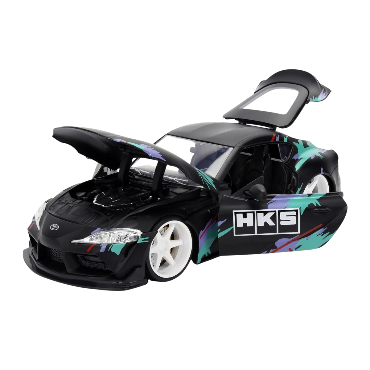 JADA Toys Toyota GR Supra HKS JDM diecast car
