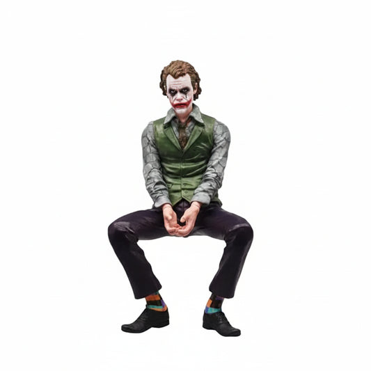 Joker Sitting Figure | 10CM | Desk Décor | Car Dashboard Figurine | Acrylic Seat