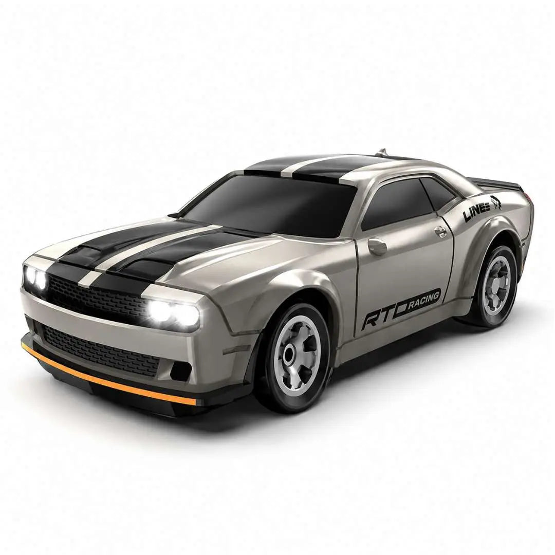 LD RTR 3602 1:64 Mini RC Drift Car Silver