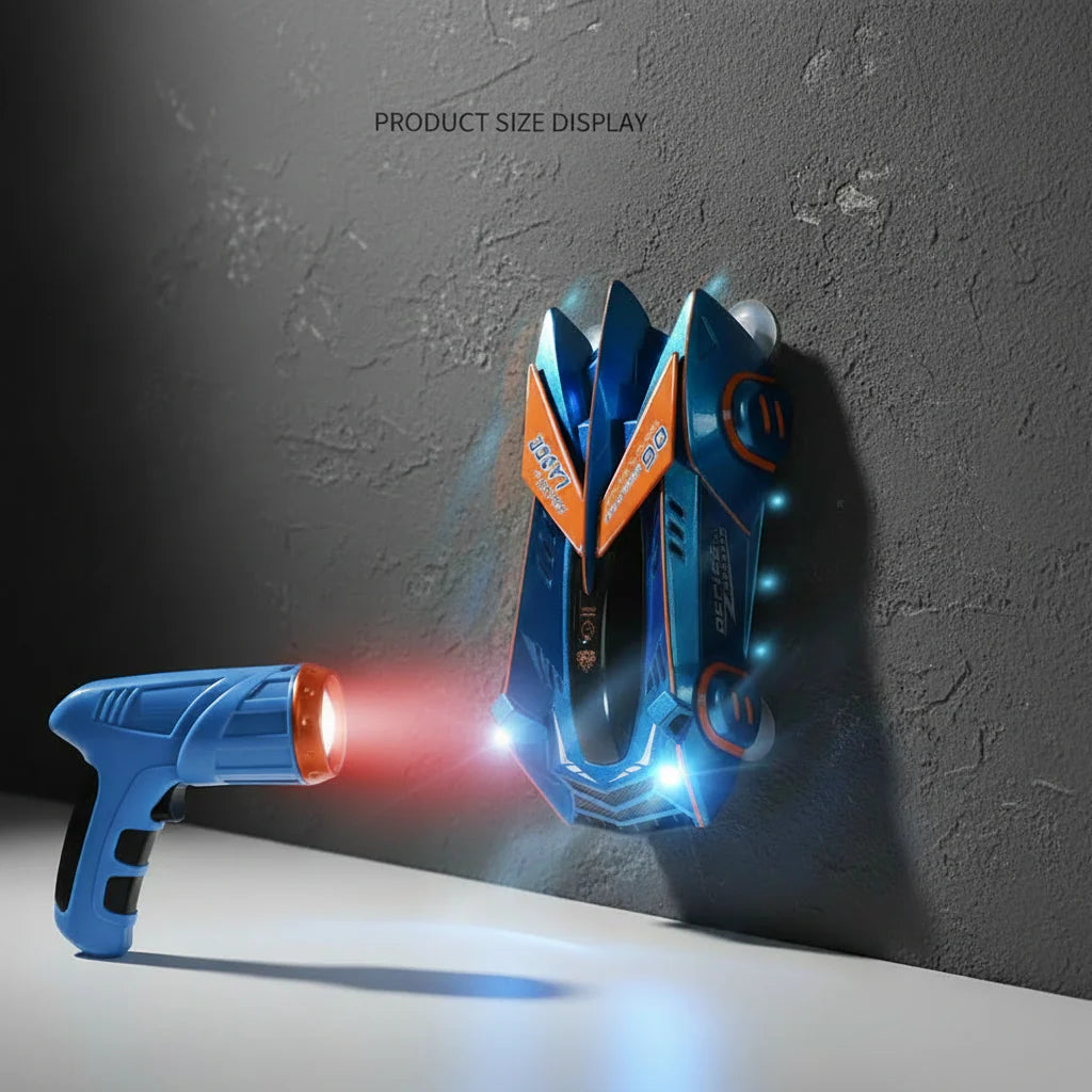 Laser Wall Claiming RC Car