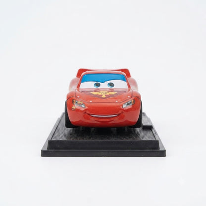 Lightning McQueen inspired diecast model car in display box