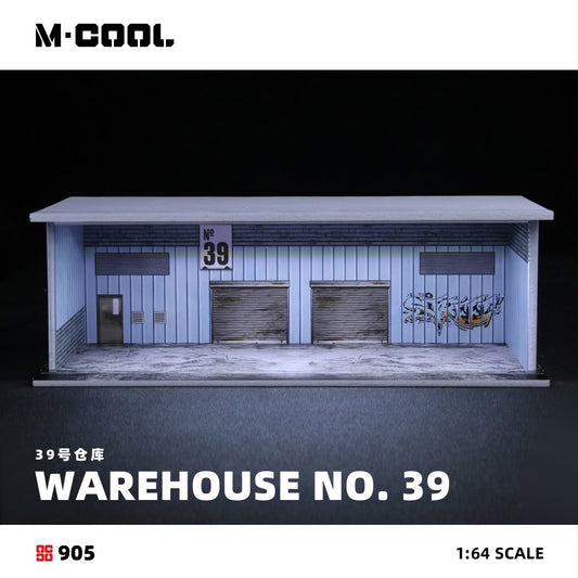 M-COOL Warehouse No. 39 1:64 scale diorama display model