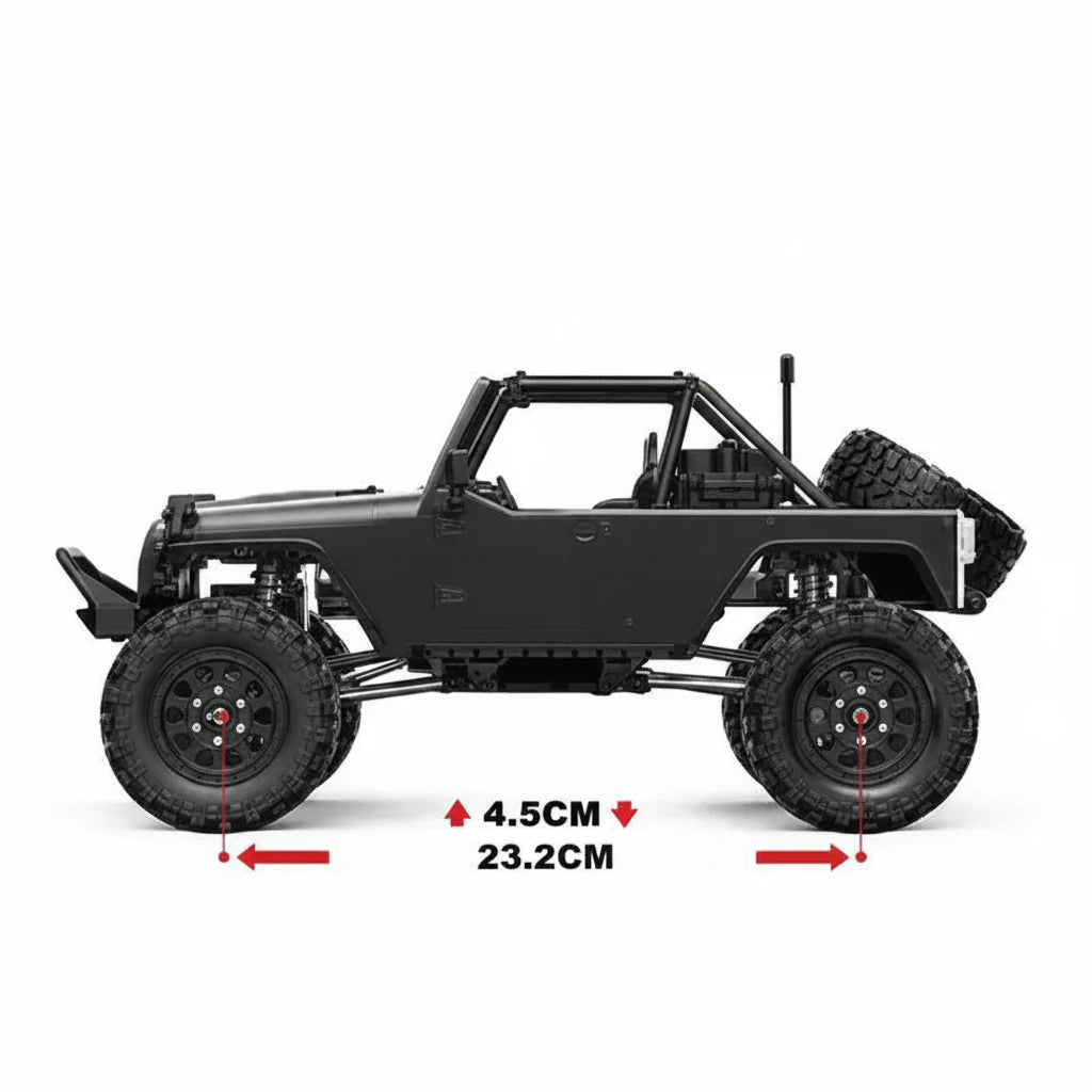 MJX H12Y Hyper Go 1:12 Brushless 4WD RC Crawler