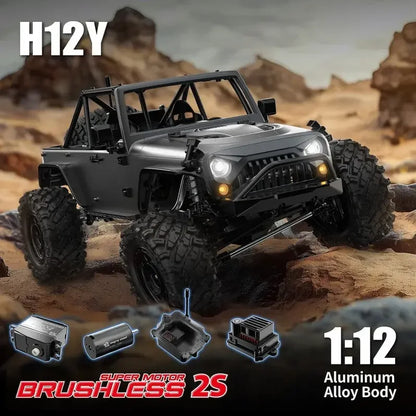 MJX H12Y Hyper Go 1:12 Brushless 4WD RC Crawler