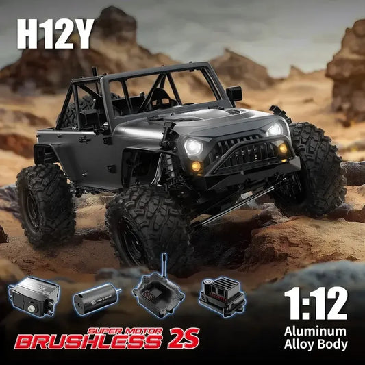 MJX H12Y Hyper Go 1:12 Brushless 4WD RC Crawler