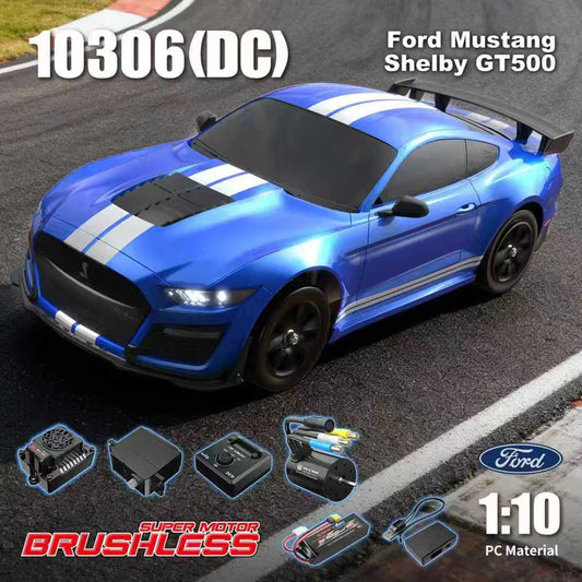 MJX Hyper Go 10306DC 1:10 Ford Mustang Shelby GT500 4WD RC Drift Car