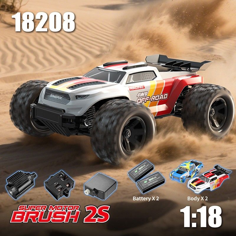 MJX Hyper Go 18208 1:18 Off Road 4WD 2S RC Car-35km/h