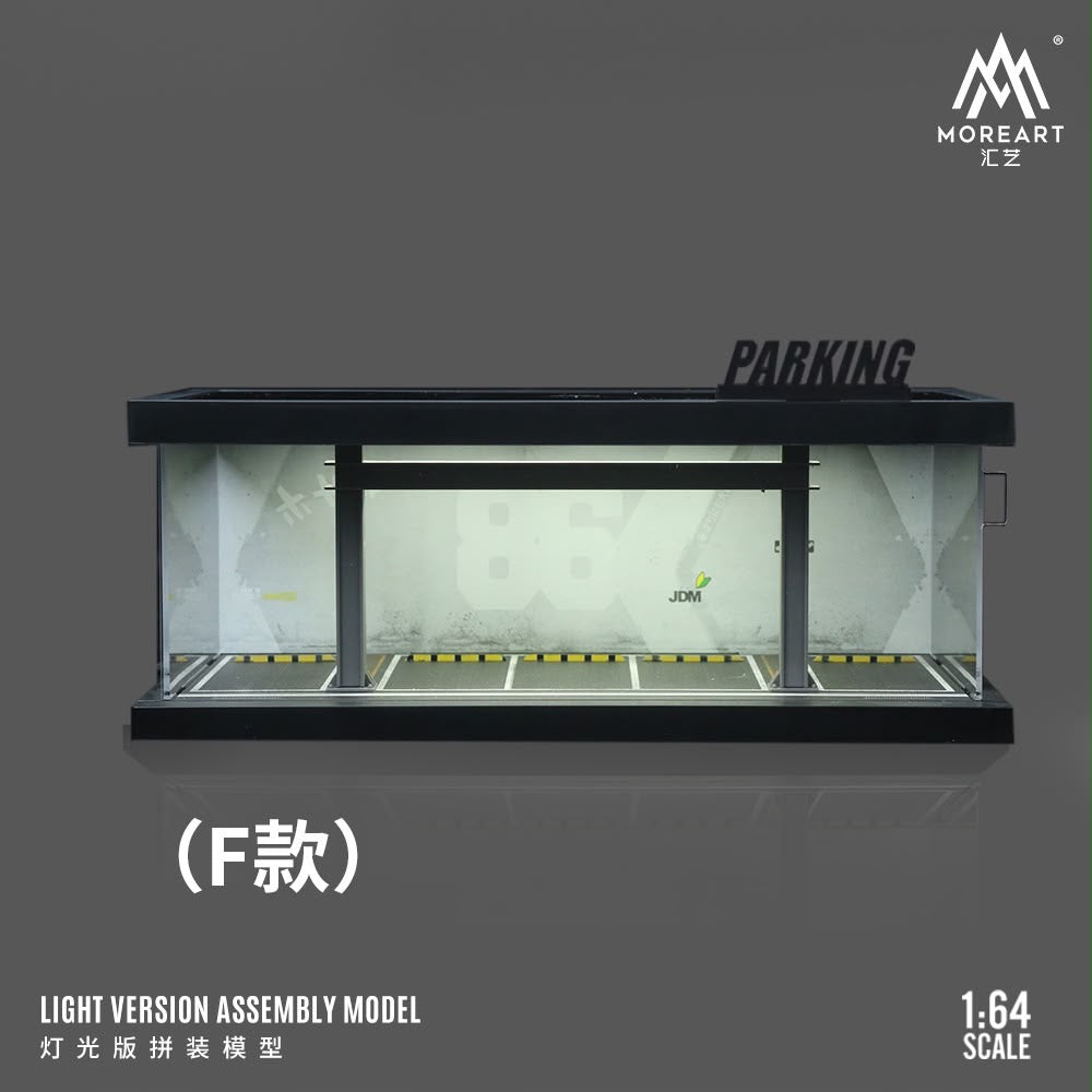 MoreArt Light Version Assembly Model 1:64 scale LED diorama