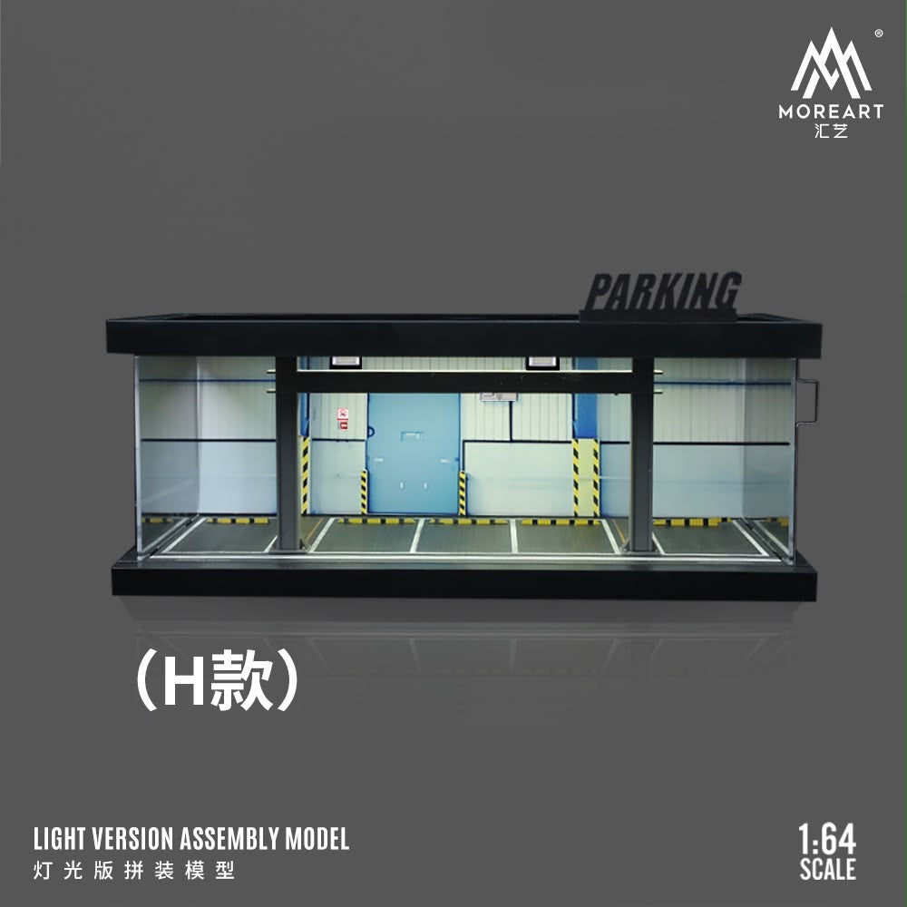 MoreArt Light Version Assembly Model 1:64 scale LED diorama display
