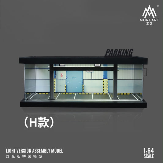 MoreArt Light Version Assembly Model 1:64 scale LED diorama display