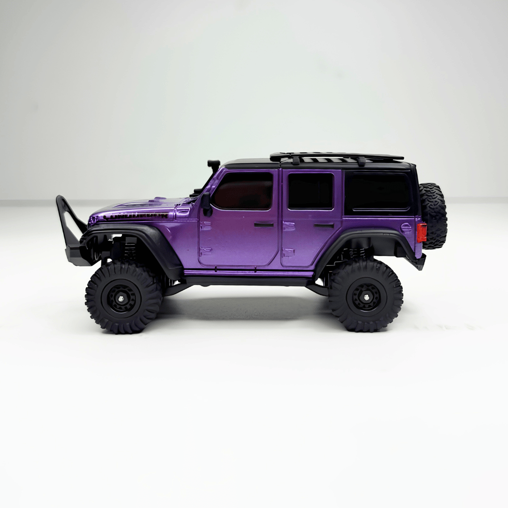 Overhead view of the four-wheel drive chassis available for bulk orders and commercial store stock