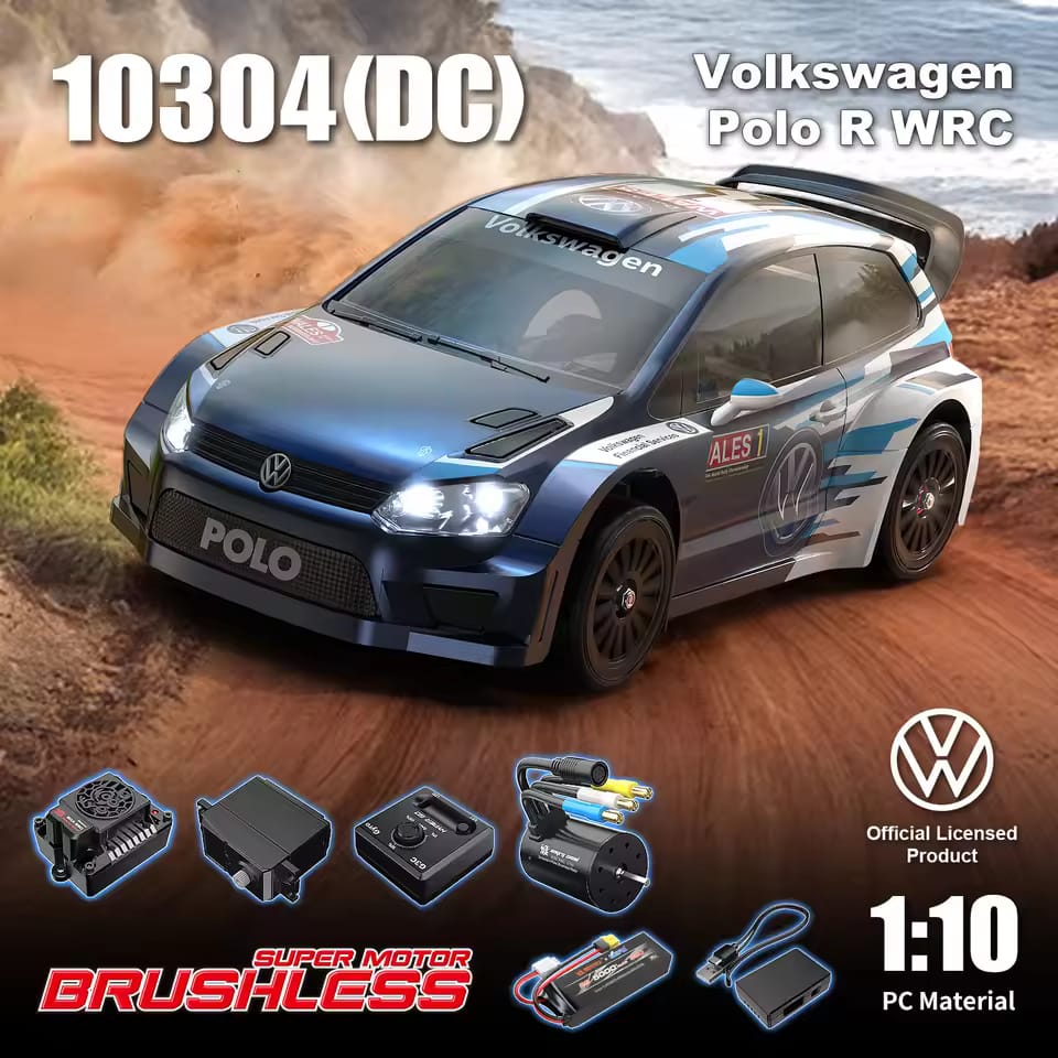 MJX Hyper Go 10304DC Volkswagen Polo R WRC 3S-70km/h