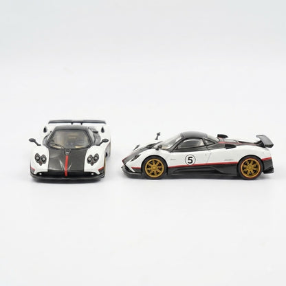 PosterCars Pagani Zonda F white 1:64 diecast model