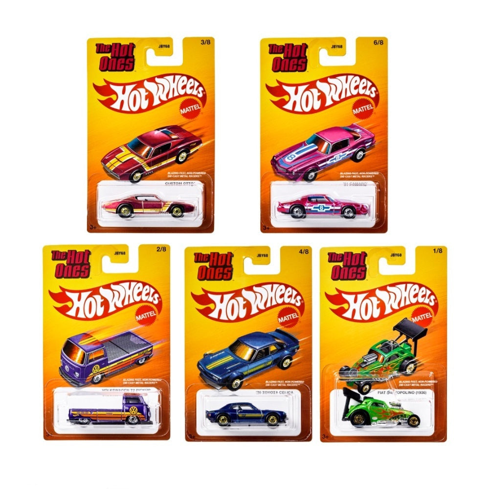 Hot Wheels Premium The Hot Ones 8 pcs set (Net Worth-355/Pc)