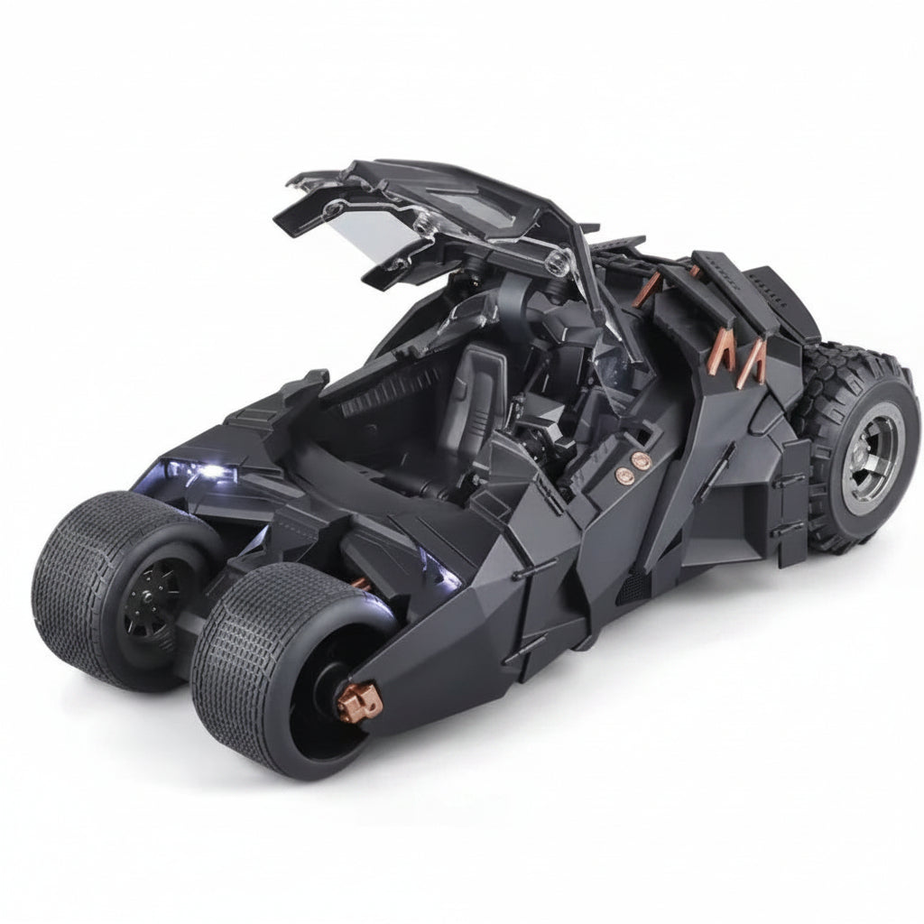 QY Toys DC The Dark Knight Trilogy Batmobile Tumbler | 1:18 Scale Alloy Model