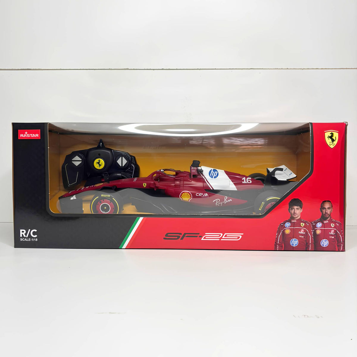 RASTAR R10450-RED Ferrari SF-25 Red 1:18 Remote Control Car Wholesale