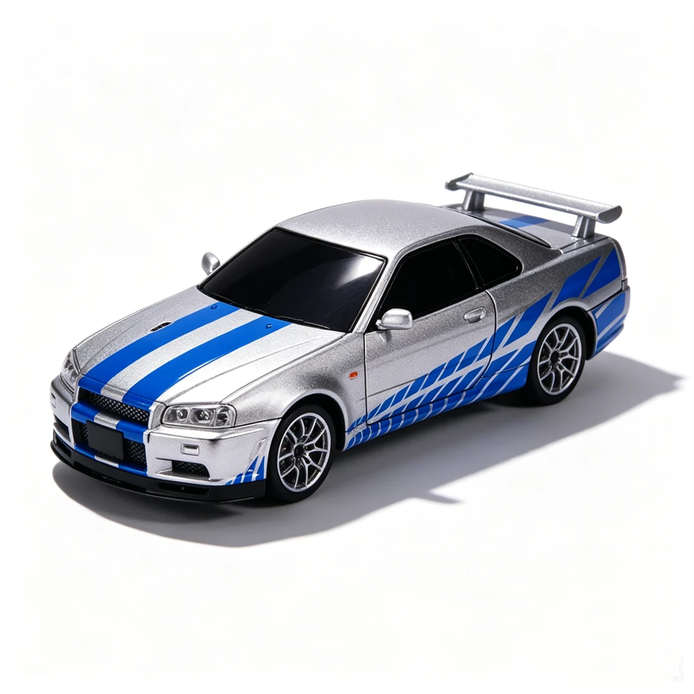 Rally Racing 1:43 Nissan Skyline Rc car