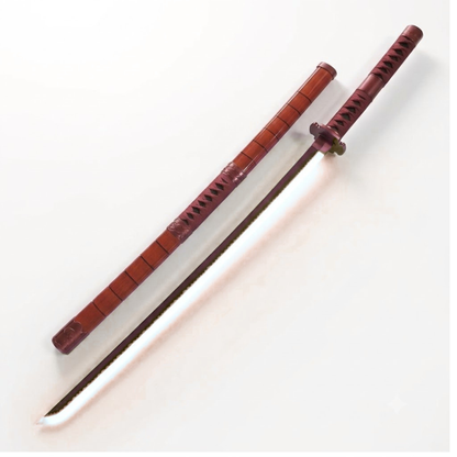 Sandai Kitetsu Katana Replica Sword | 104cm Length | LED Light and USB Charging | One Piece Zoro Cosplay