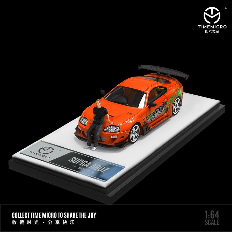TimeMicro Toyota Supra A80Z 1:64 scale diecast car model