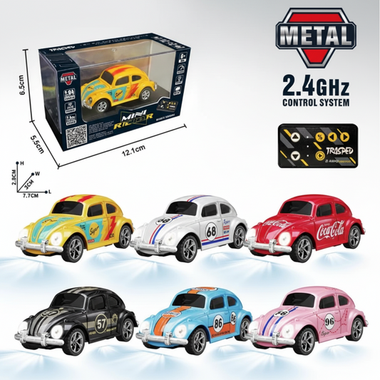 Trasped 1:64 Volkswagen Beetle Mini RC Car