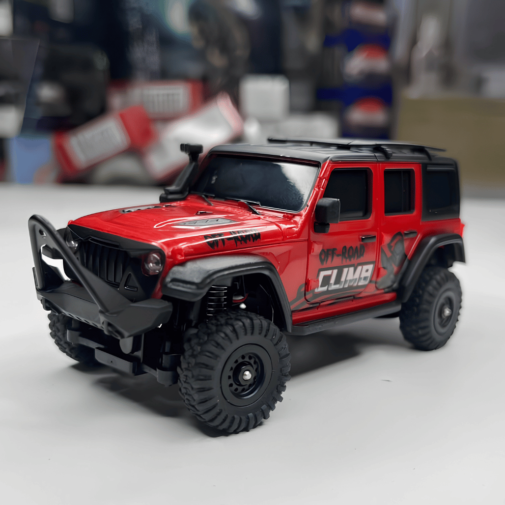 Underside chassis view of the full-time 4WD drive system on the HB Toys R4307 crawler for distributor pricing