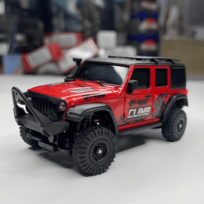 Underside chassis view of the full-time 4WD drive system on the HB Toys R4307 crawler for distributor pricing