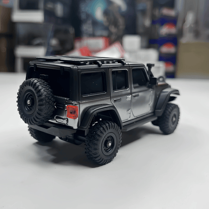 Underside chassis view of the full-time 4WD drive system on the HB Toys R4308 crawler for distributor pricing