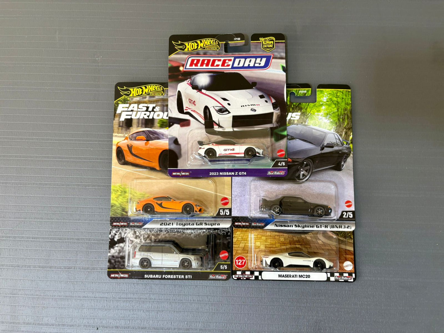 Hot Wheels Premium Car Culture Nissan Set  (Net Price-675/Pc)