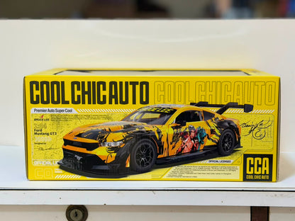 CCA Ford Mustang GT3 1:24 Bruce Lee Edition Alloy Diecast Car Model
