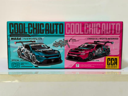 CCA 862293W RED 2018 Ford Mustang GT 1:24 Diecast Model