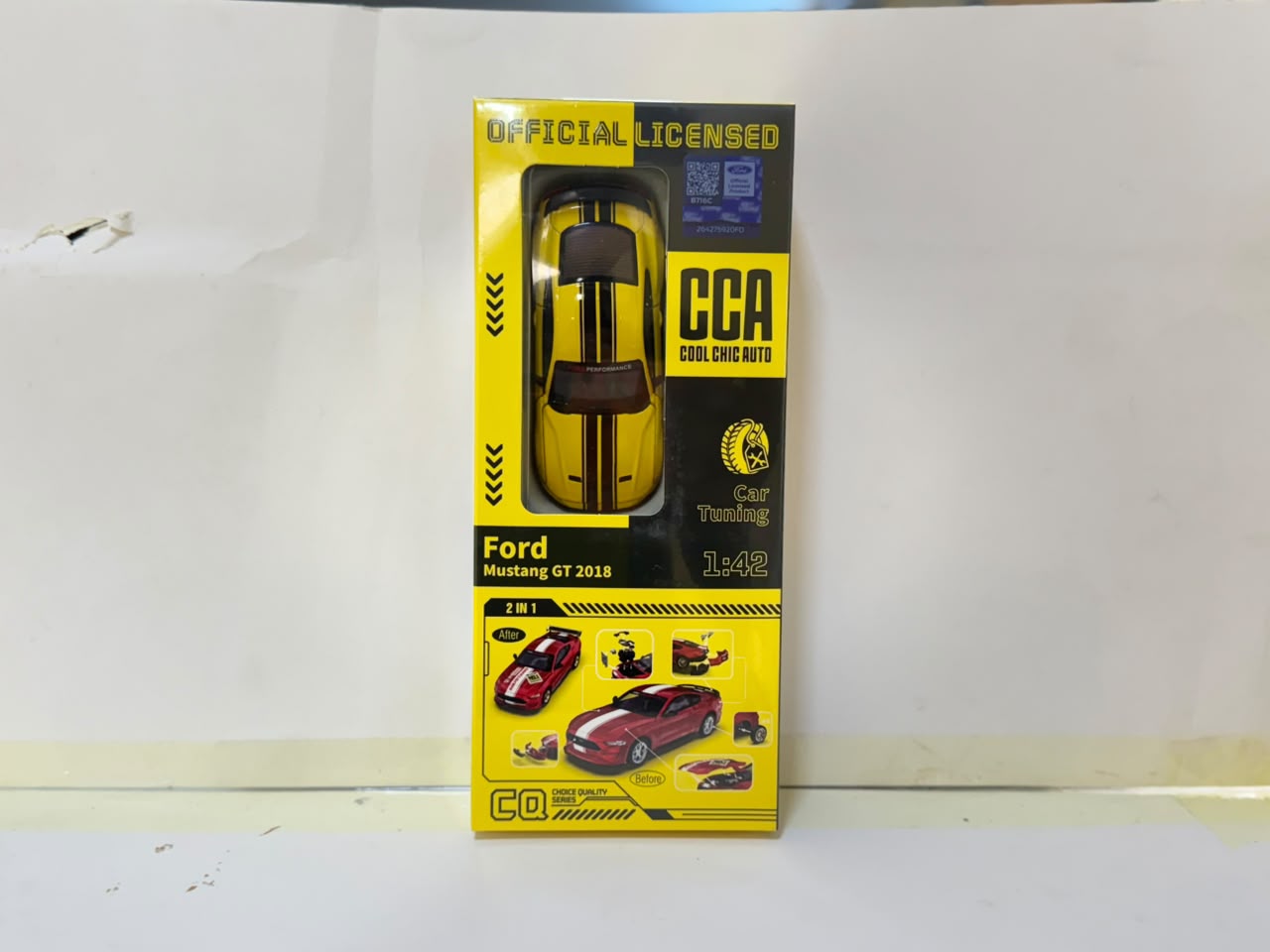 CCA 67119 1:42 Ford Mustang GT 2018 Assembled Diecast