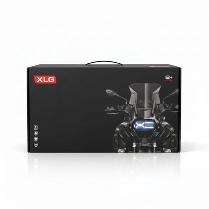 XLG BMW R 1250 GS Triple Black 1:7 Scale Diecast Motorcycle Model 34cm | Lights | Sound Effects | Rear Light