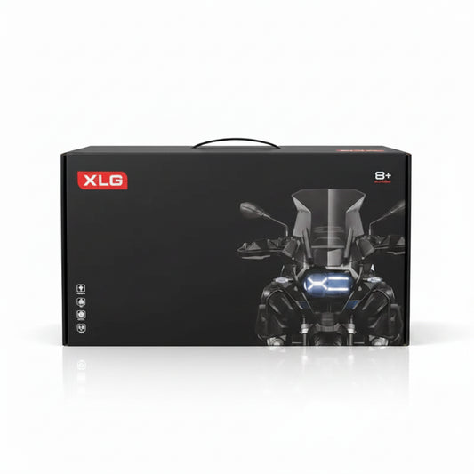 XLG BMW R 1250 GS Triple Black 1:7 Scale Diecast Motorcycle Model 34cm | Lights | Sound Effects | Rear Light