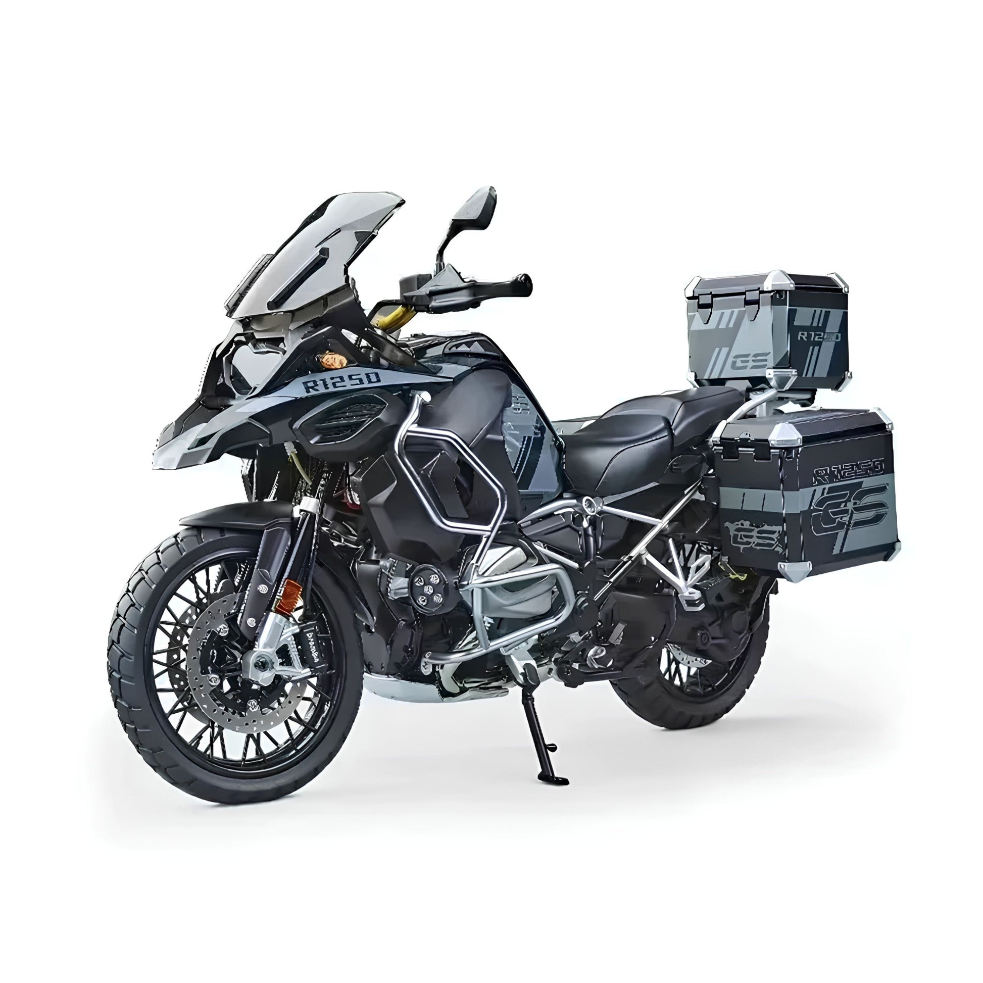 XLG BMW R 1250 GS Triple Black 1:7 scale diecast motorcycle model