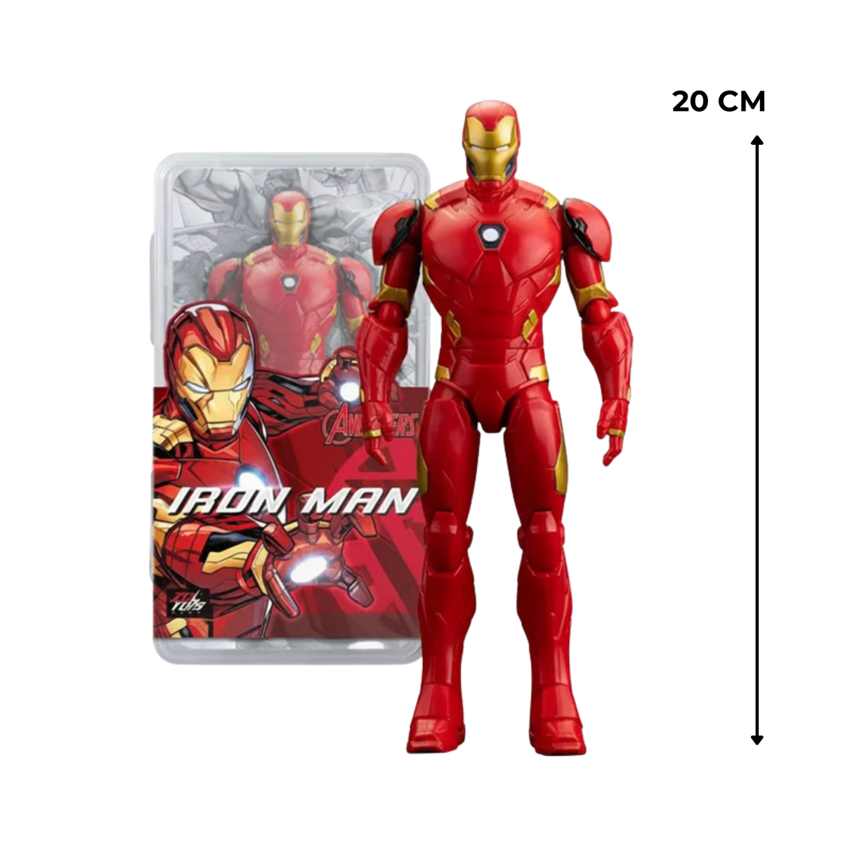 ZD Toys | Iron Man | 20 CM | 1:10 Scale | 7 Inch | Action Figure