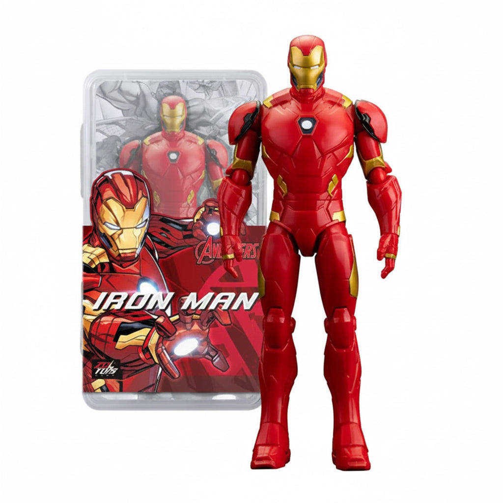 ZD Toys Iron Man Avengers Endgame 7 Inch Action Figure PVC Box Pack