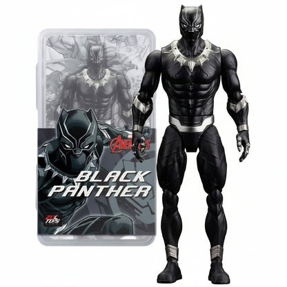 ZD Toys Marvel Avengers Black Panther 7 Inch Action Figure PVC Box Pack