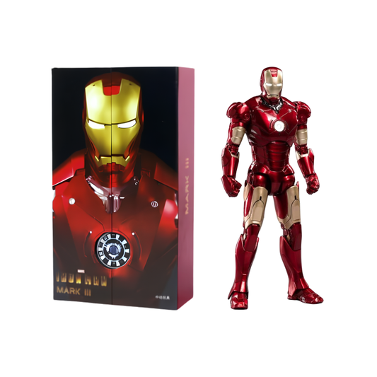 ZD Toys | Marvel Iron Man Mark III | 1:10 Scale | 18CM Action Figure | MK3 Collectible