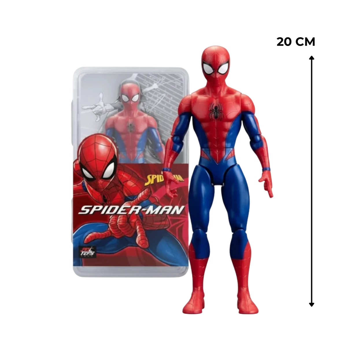 ZD Toys | Spider Man | 20 CM | 1:10 Scale | 7 Inch | Action Figure