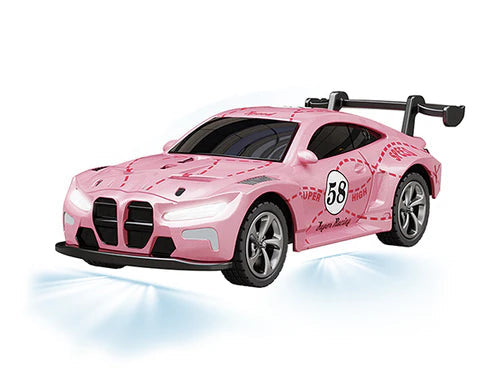 bmw trasped 1:64 rc car pink